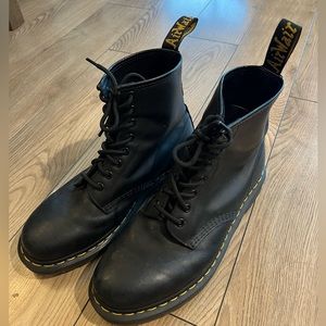 Dr. Marten’s Black Boots, style 1460, size men’s 9/ women’s 10